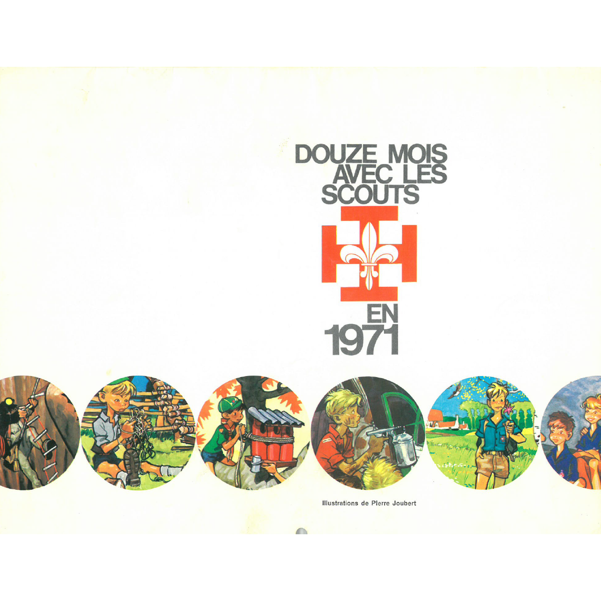 Calendrier scout 1971 [COLLECTOR]