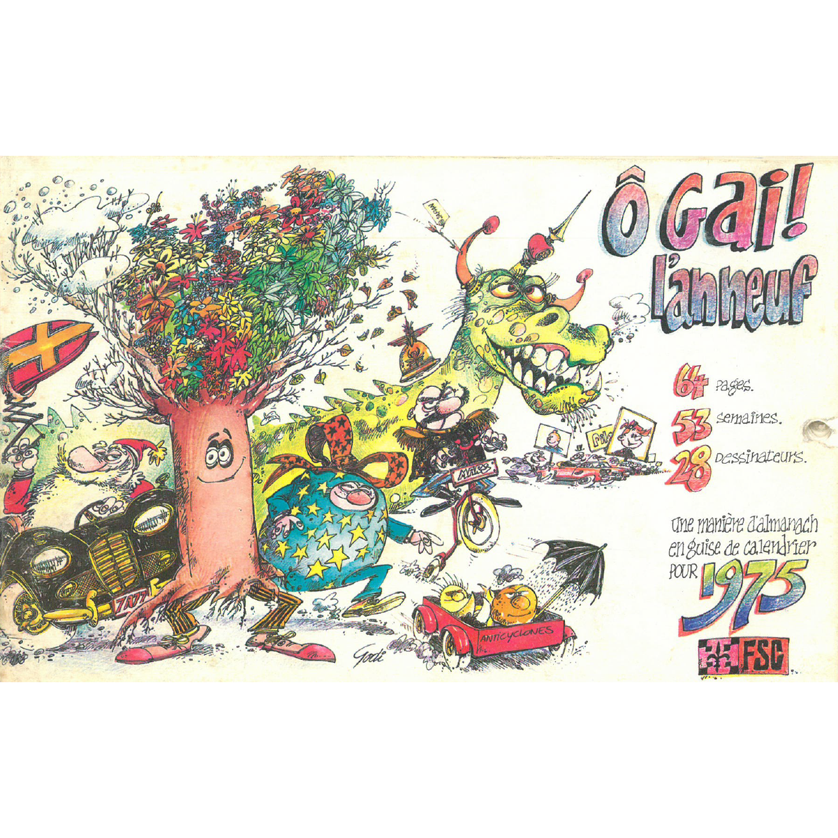 Calendrier scout 1975 [COLLECTOR]