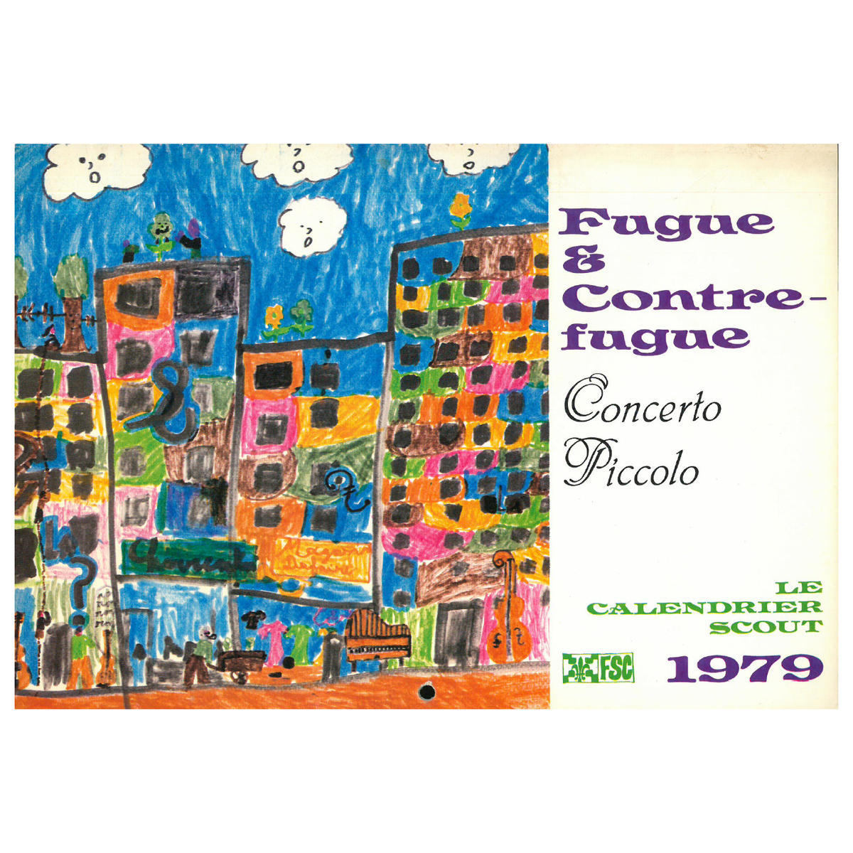 Calendrier scout 1979 [COLLECTOR]