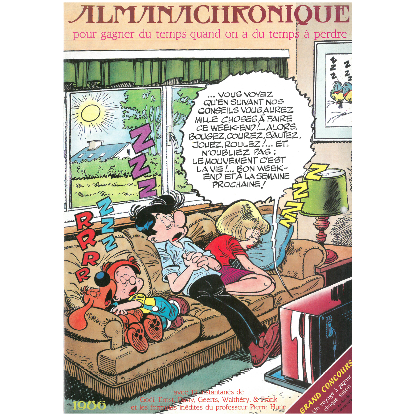 Calendrier scout 1986 [COLLECTOR]