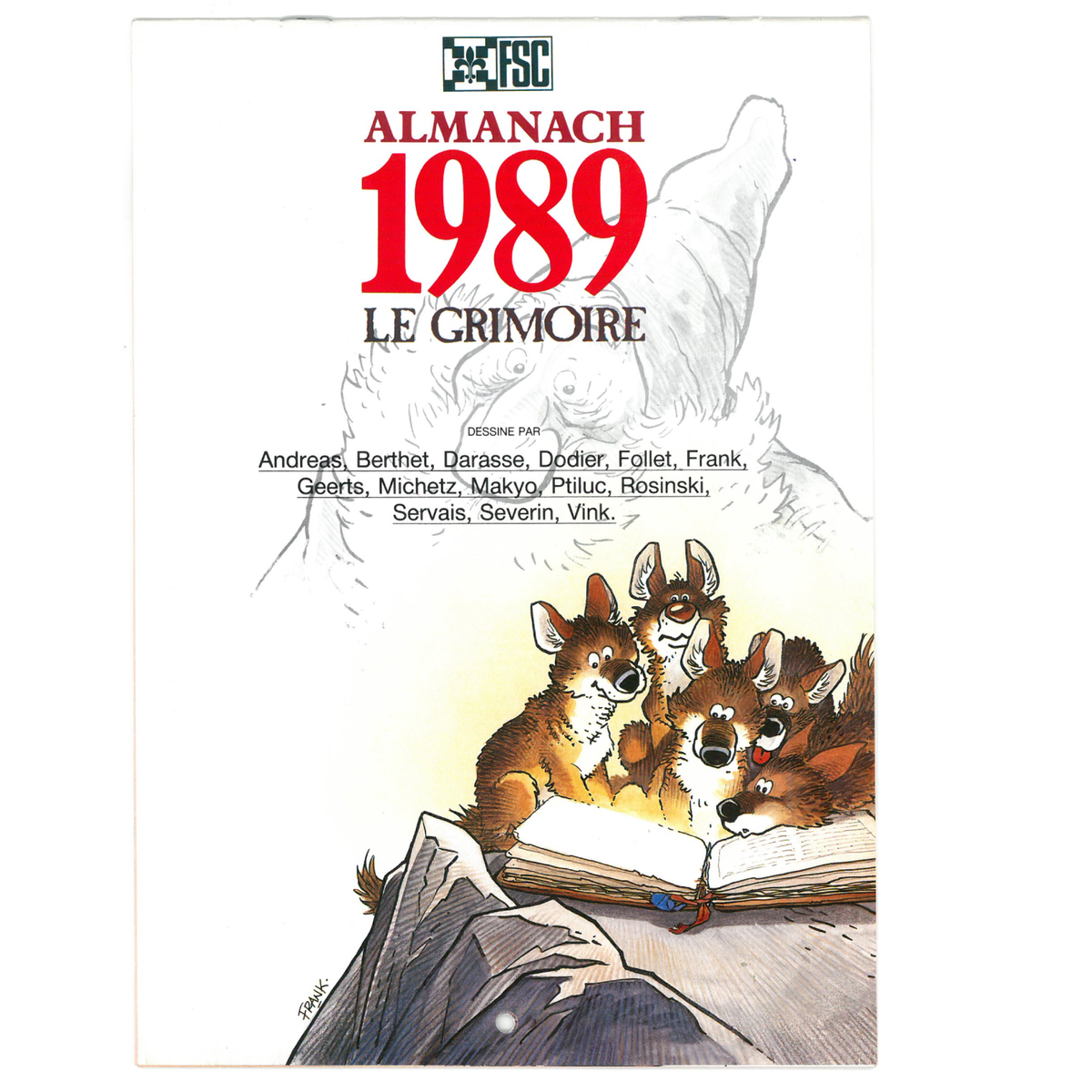 Calendrier scout 1989 [COLLECTOR]