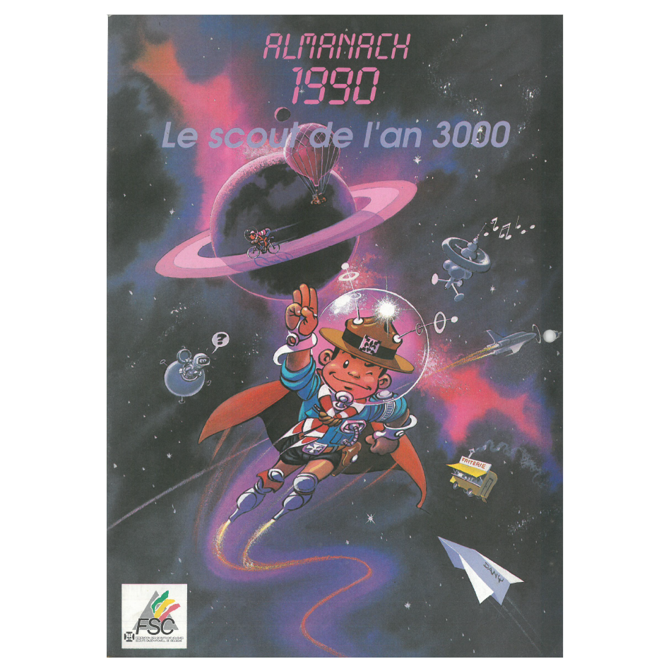 Calendrier scout 1990 [COLLECTOR]