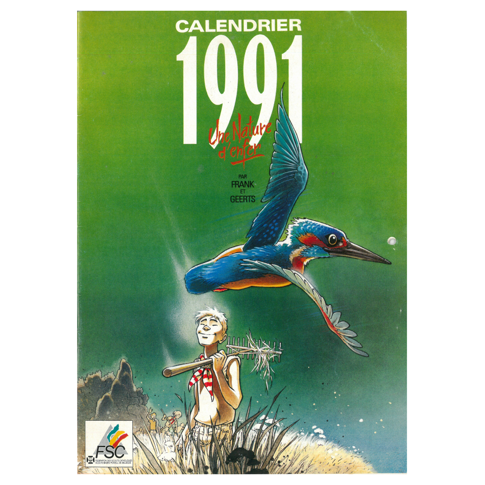 Calendrier scout 1991 [COLLECTOR]