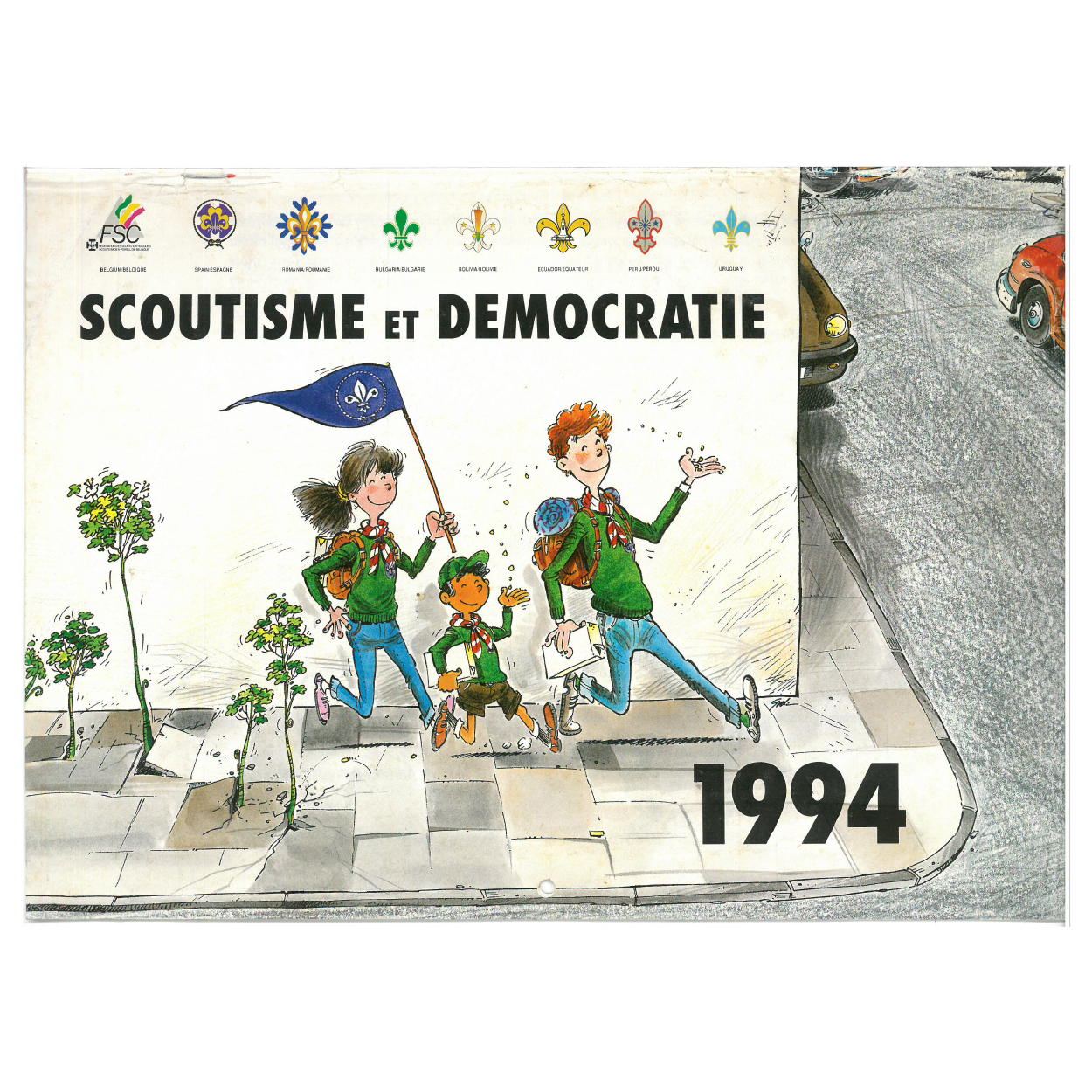 Calendrier scout 1994 [COLLECTOR]