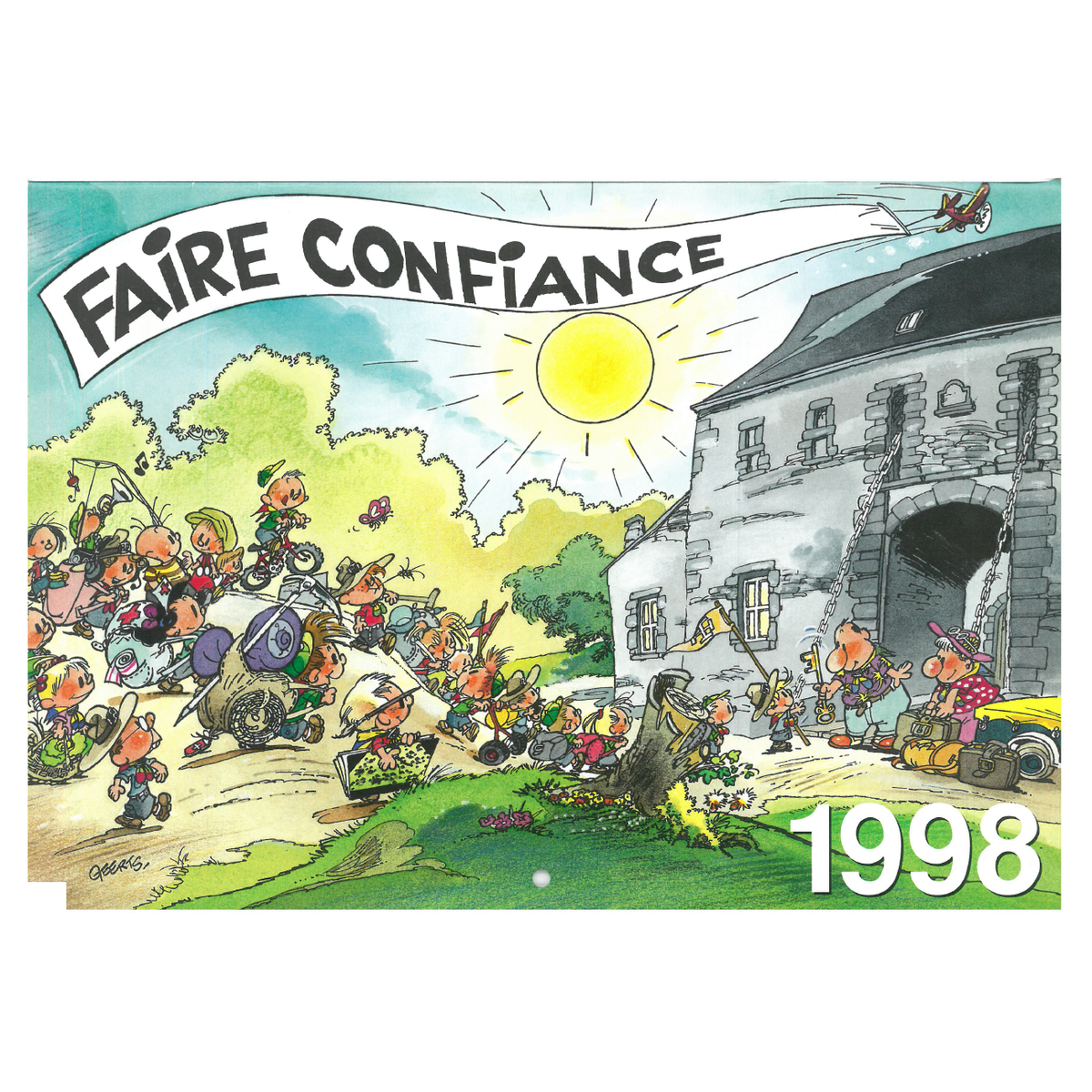 Calendrier scout 1998 [COLLECTOR]