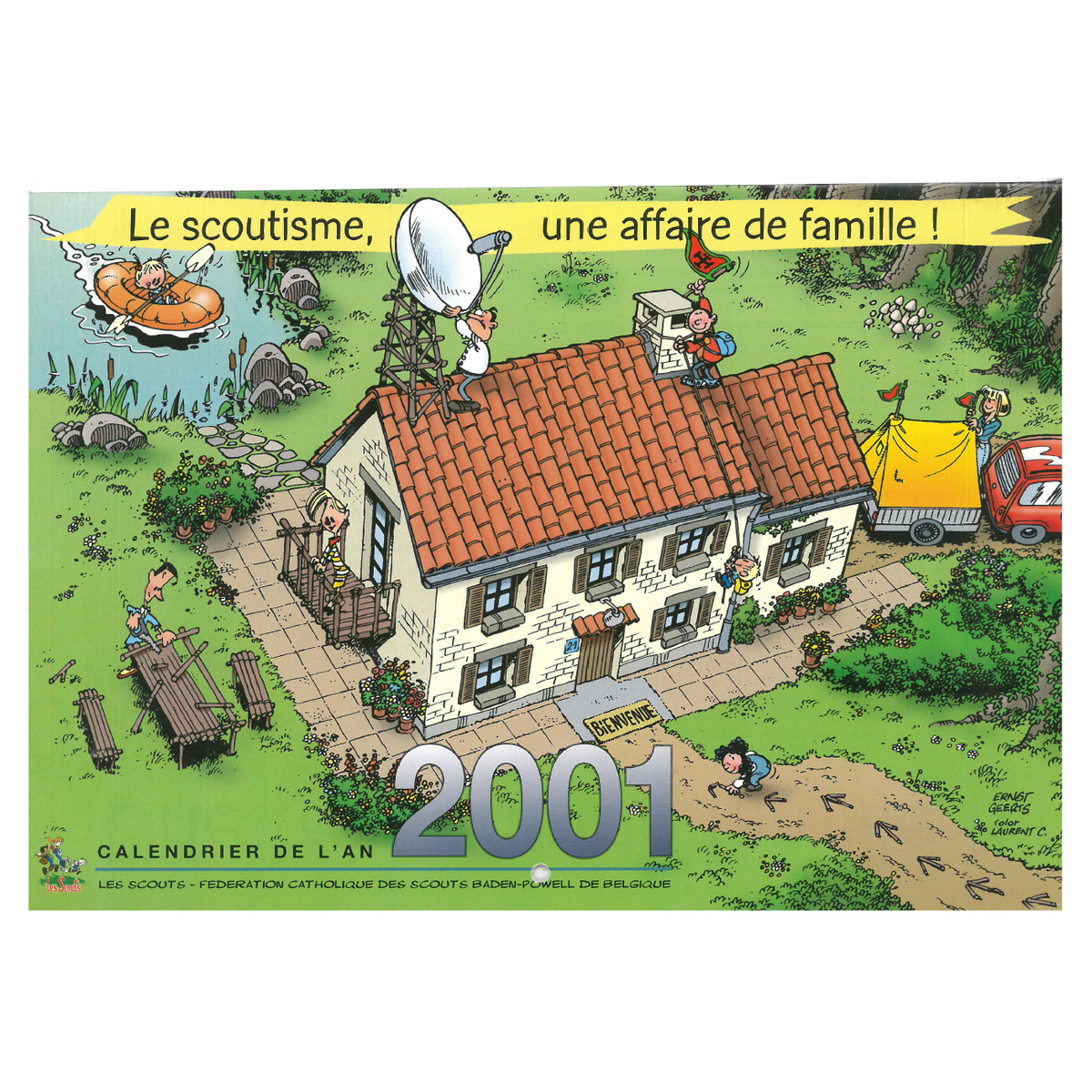 Calendrier scout 2001 [COLLECTOR]