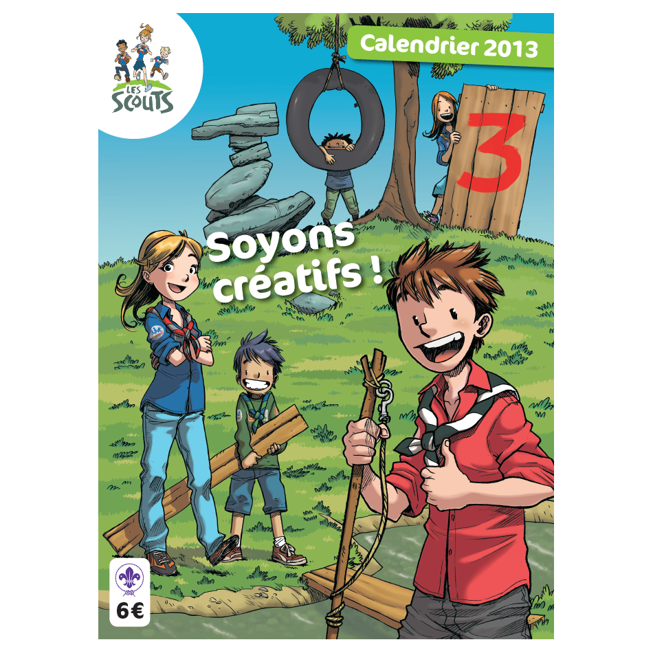 Calendrier scout 2013 [COLLECTOR]