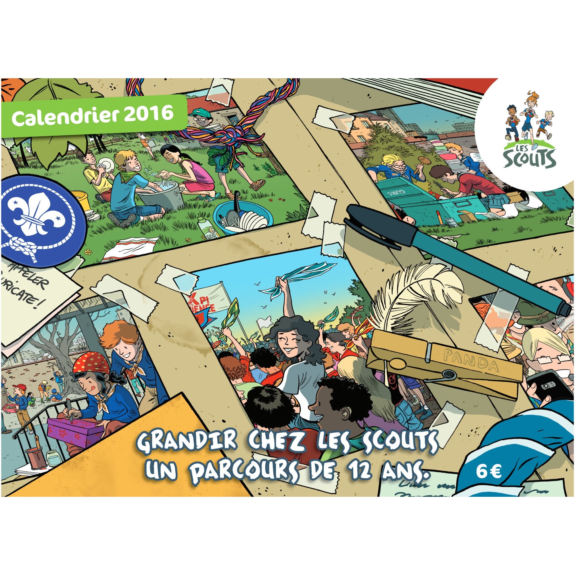 Calendrier scout 2016 [COLLECTOR]