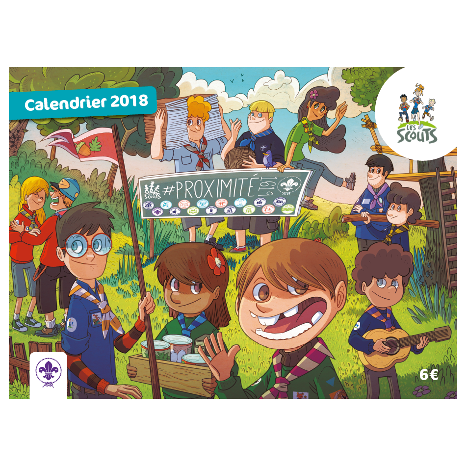Calendrier scout 2018 [COLLECTOR]