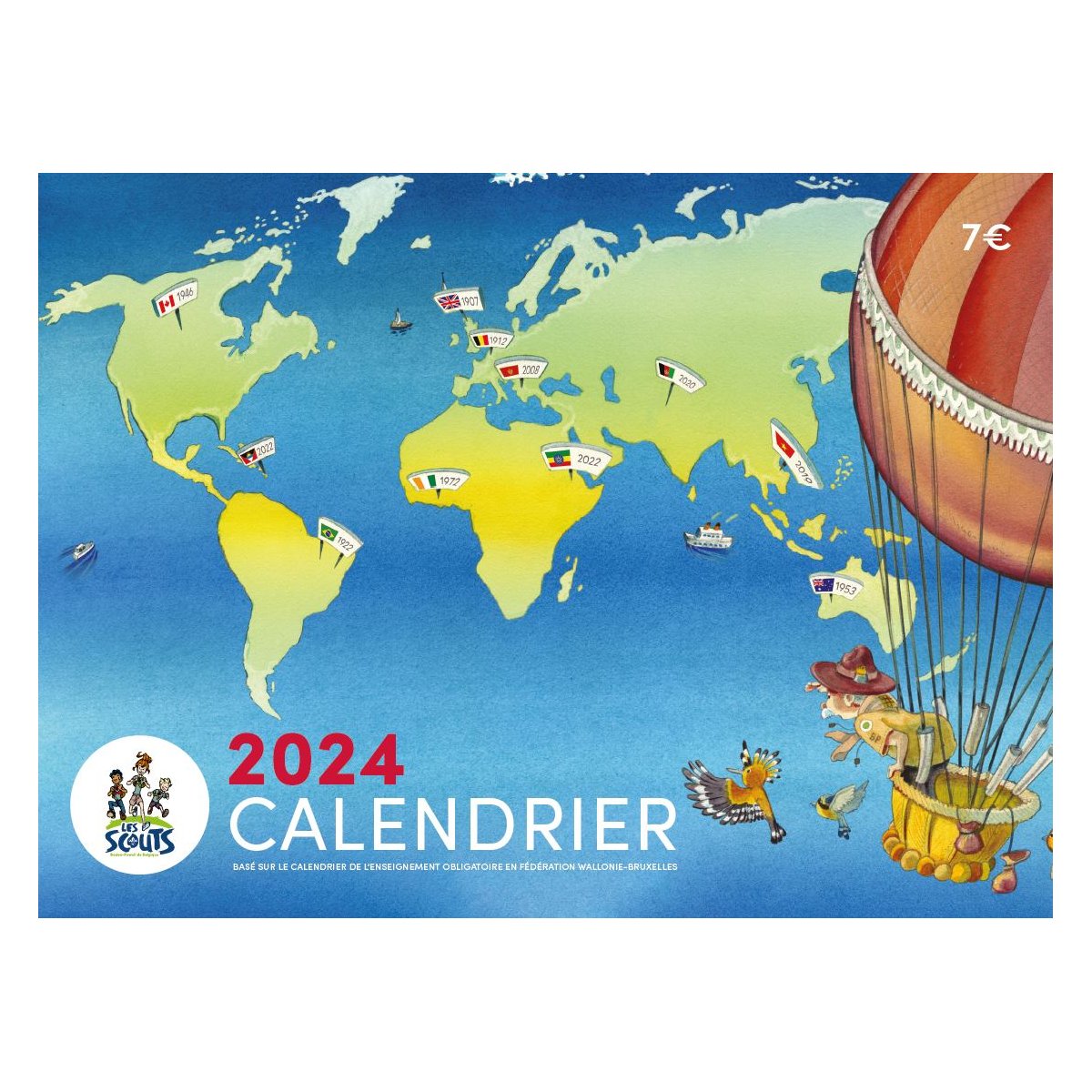Calendrier scout 2024 [COLLECTOR]