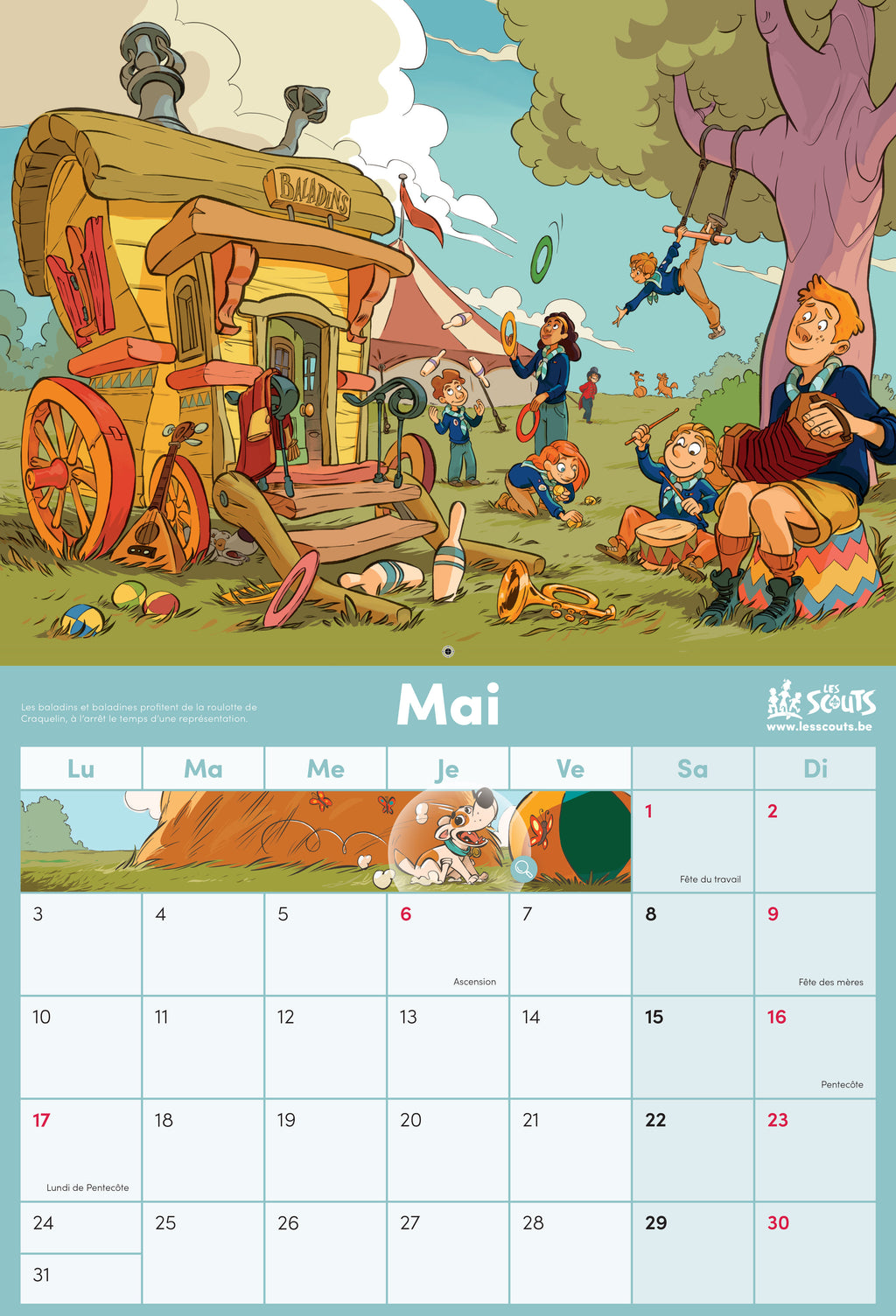Calendrier scout 2027