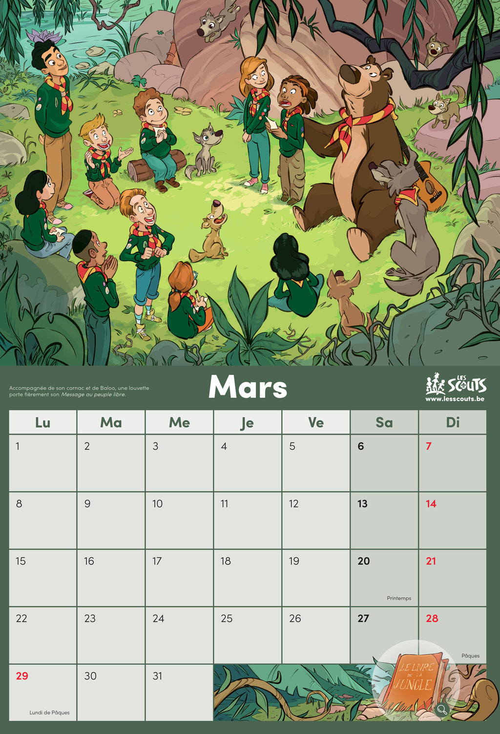 Calendrier scout 2027