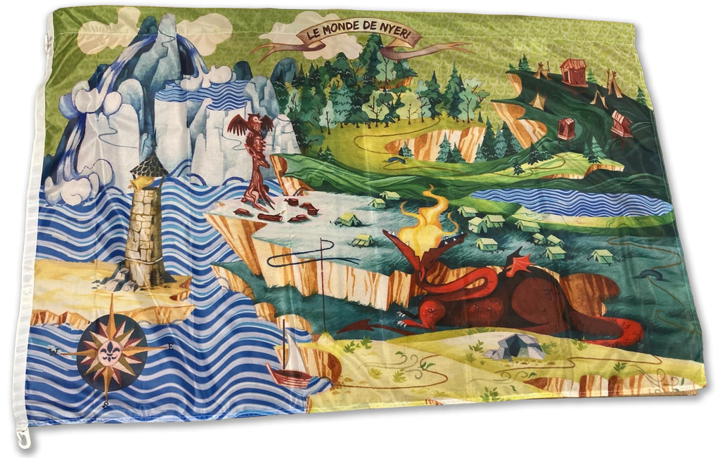 Drapeau Monde de Nyeri